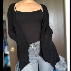 Black Cardigan w/ pockets